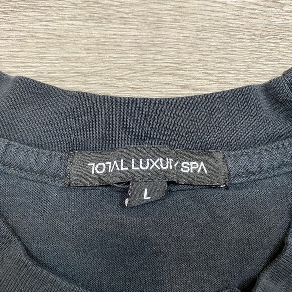 Rare Total Luxury Spa Sound Nutrition Long Sleeve Shirt Men's L Streetwear - Picture 6 of 10